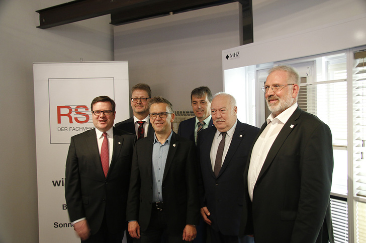 Zusammen mit HGF Christoph Silber-Bonz zeigte sich das neue Präsidium erstmalig auf der Pressekonferenz der Öffentlichkeit. - © BVRS
