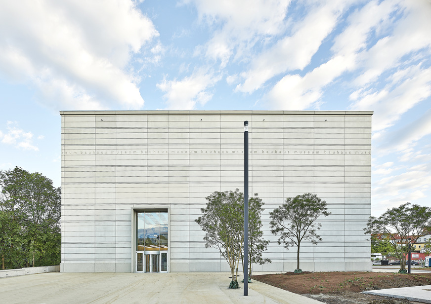 Klare Linien und wenige Materialien prägen den Museumsbau