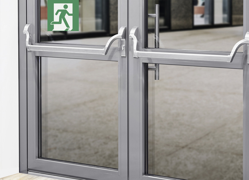 Neu im Programm: Eine Schulung zu den Richtlinien für Paniktüren und Notausgänge.