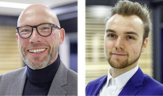 Bild links: Renson Leiter Vertrieb Deutschland: Lars Dörfer, Bild rechts: Renson Marketingleiter Deutschland: Rico Seidel