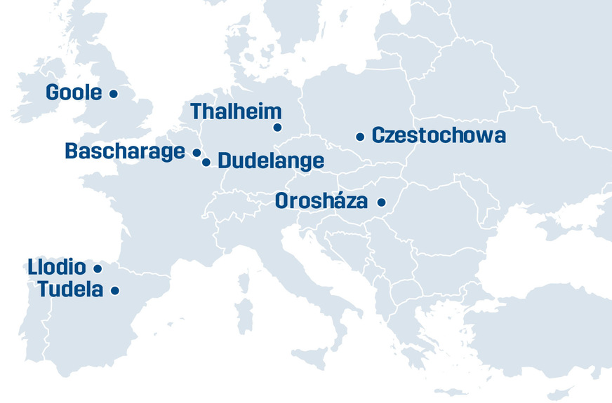 Die Cradle-2-Cradle Gläser werden in Europa an acht Standorten gefertigt.