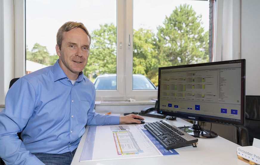 Axel Ostermann, Betriebsleiter und Projektmanager bei der Richert-Gruppe GmbH.
