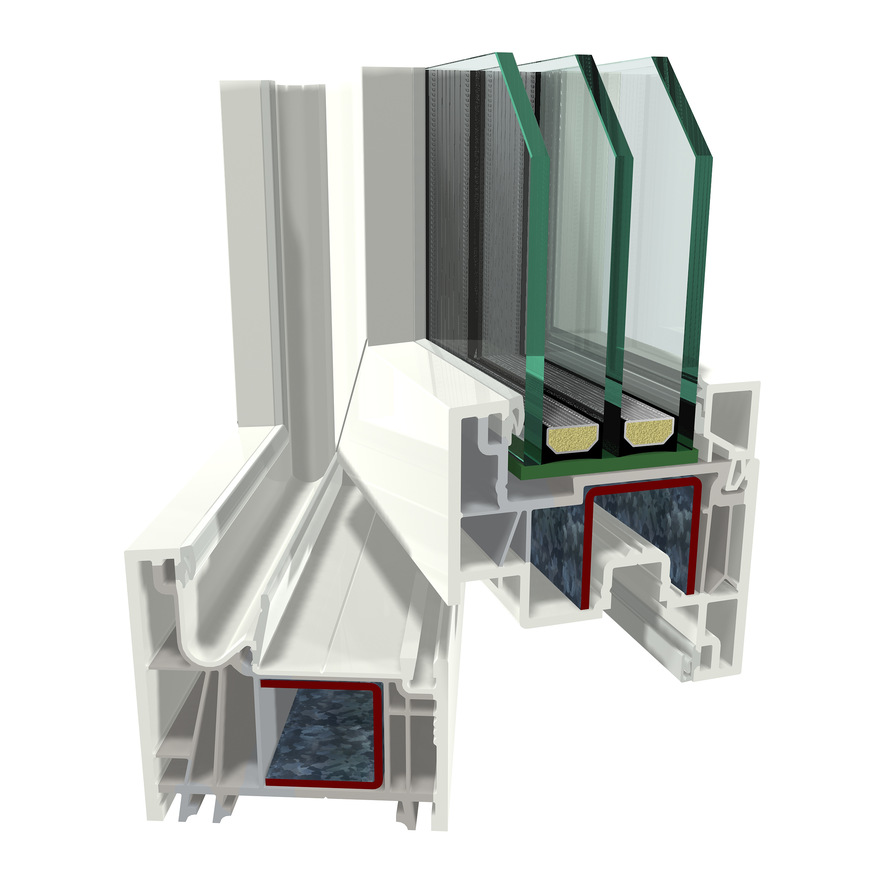 Das Linear-System ist ein ausgewogenes Profil im Bereich der 74-80 mm-Systeme für hohe Ansprüche an moderne Fenster mit Rücksicht auf Verarbeitbarkeit und Lagerhaltung.