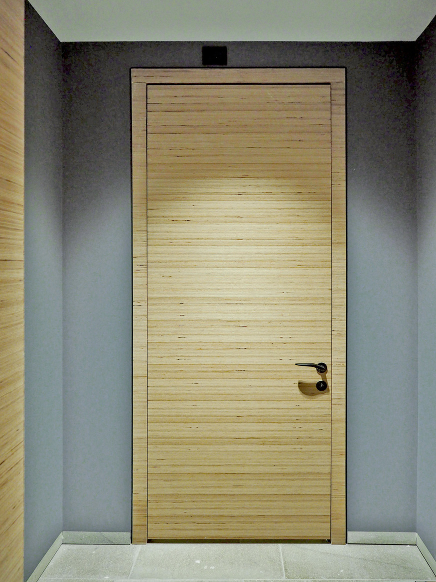 Neben Griffen für Türen und Fenster kamen im Mestre M9 Museum zudem Panik-Stangenbeschläge von FSB zum Einsatz.