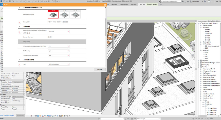 Zum guten Service für Handwerker und Planer gehören neben Maßzeichnungen, auch 3D PDF-Datenblätter, Ausschreibungstexte und BIM-Dateien.