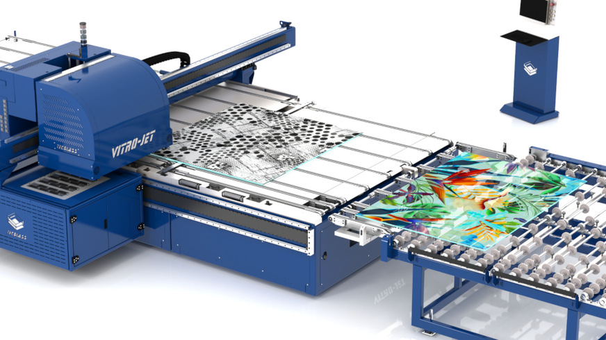 Mit der großen Auswahl an Vitro-Tecture-Mustern können Verarbeiter ihren Kunden umfassende Designs für hochauflösend bedruckte Gläser anbieten.