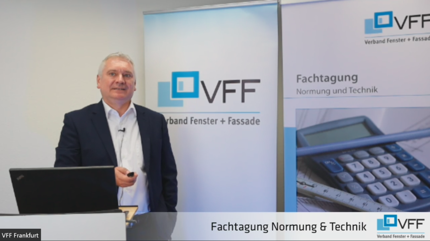 Dr. Frank Schneider vom Fachverband Konstruktiver Glasbau (FKG)