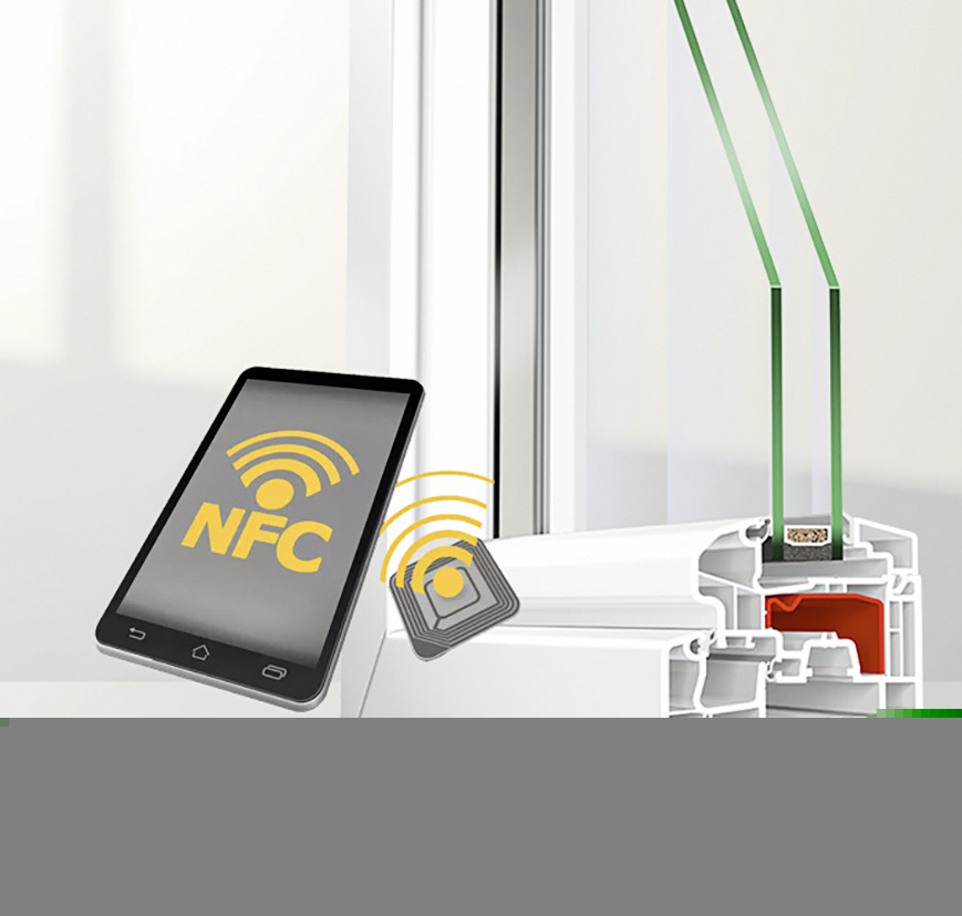 Das intelligente Fenster: So funktioniert die NFC-Technologie
