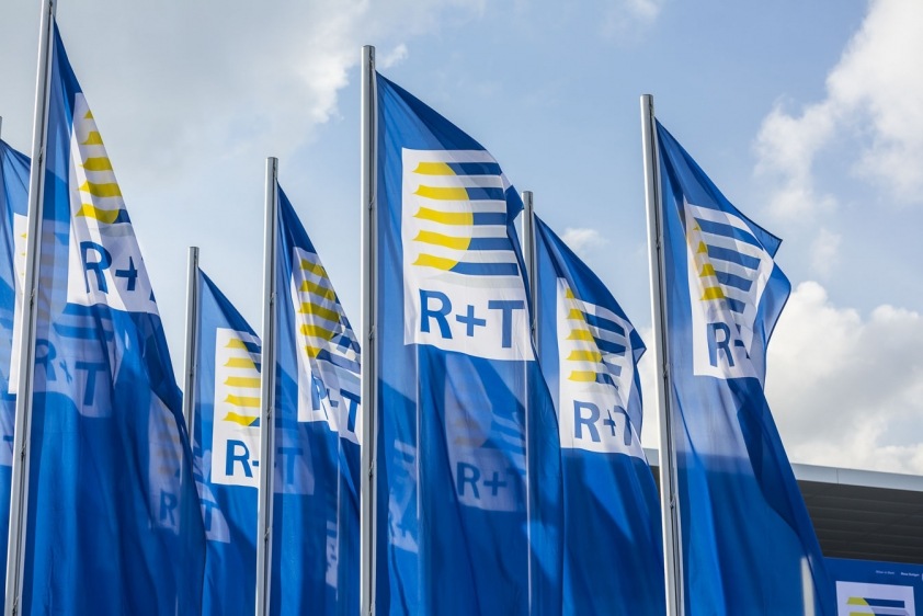 Die nächste R+T - Weltleitmesse für Rollladen, Tore und Sonnenschutz findet vom 21. bis 25. Februar 2022 statt.