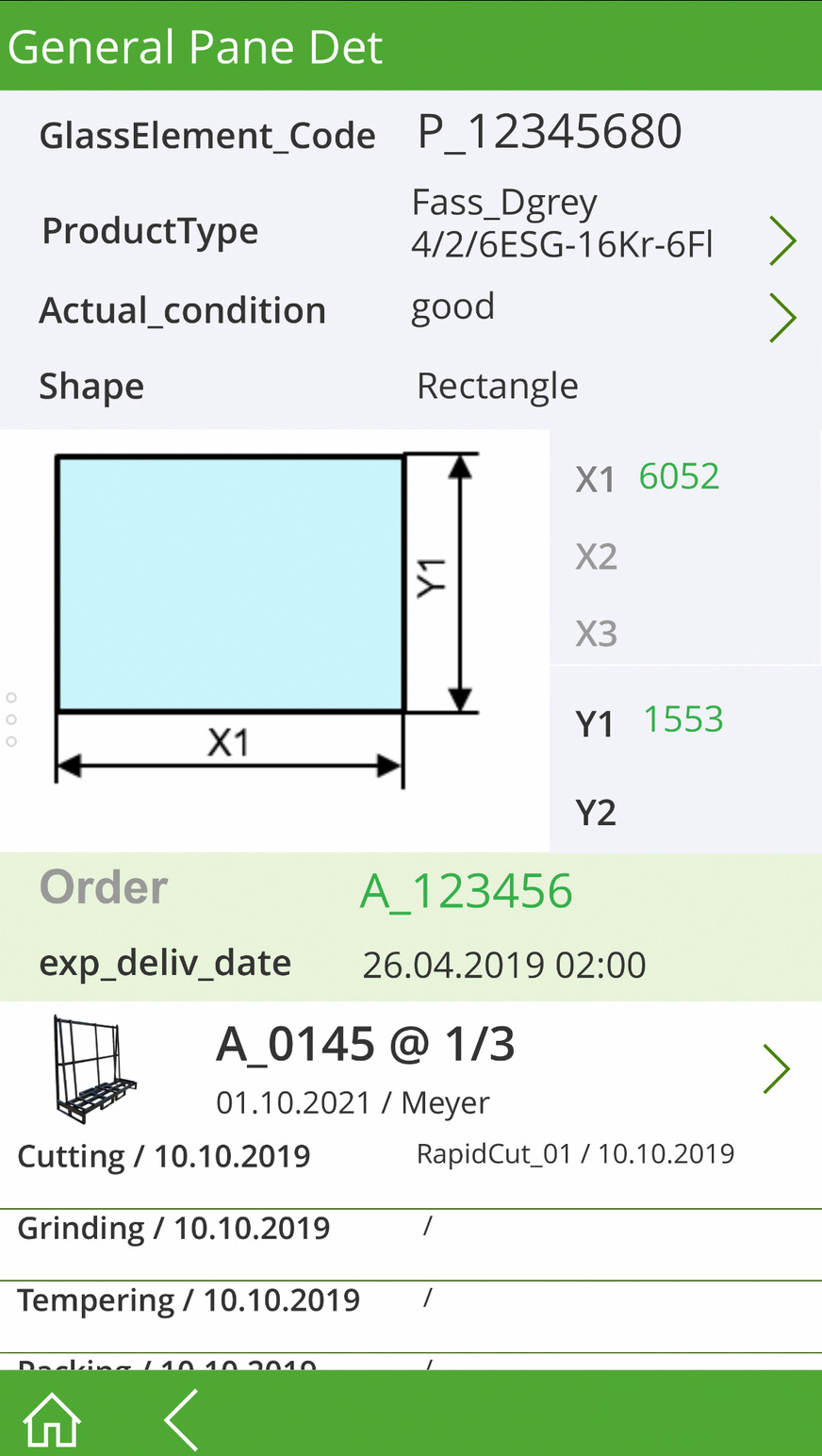 PanePro heißt der auf Glas spezialisierte Bereich der Hegla App, mit dem Gläser identifiziert, Bruch gemeldet, Produktionsdaten nachvollzogen und sogar  per Scan direkt von der Baustelle nachbestellt werden können.