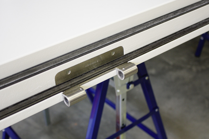 Lage der Dichtungen im Bereich der Bandaufnahme