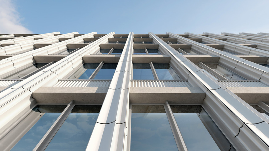 Beim B:HUB in Berlin sind rund 11.000 m2 Glas von Saint-Gobain verbaut.