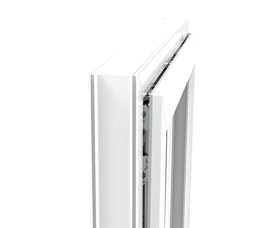 Die gesicherte Lüftungsstellung Secuair ermöglicht energieeffizientes Lüften und bietet durch ihre spezielle Beschlagzusammenstellung bei verminderter Kippweite Schutz vor ungebetenen Gästen sowie einem überraschenden Regenschauer.