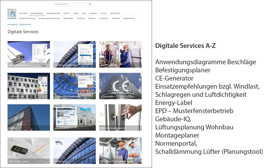 Die digitalen ift-Tools werden ausgebaut und sind zu finden unterwww.ift-rosenheim.de/digitale-services.