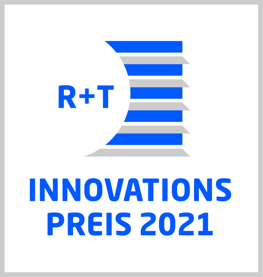 Logo des R+T Innovationspreises 2021