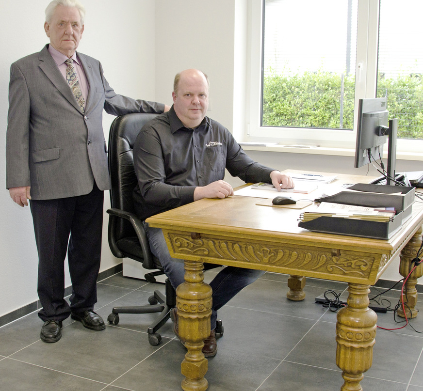 Stefan Willenborg (r.) setzt mit dem Bekenntnis zu kompromissloser Qualität die Unternehmensphilosophie seines Vaters Hubert Willenborg fort.