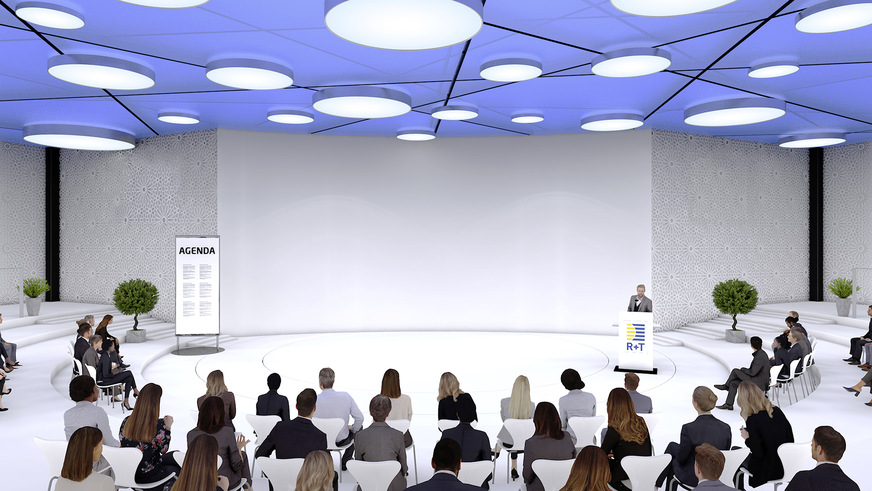 In the Conference Area of the R+T digital, hybrid events such as the Gastronomy Day, Smart Home Forum, Torforum for gates and the presentation of the Innovation Awards will also take place.