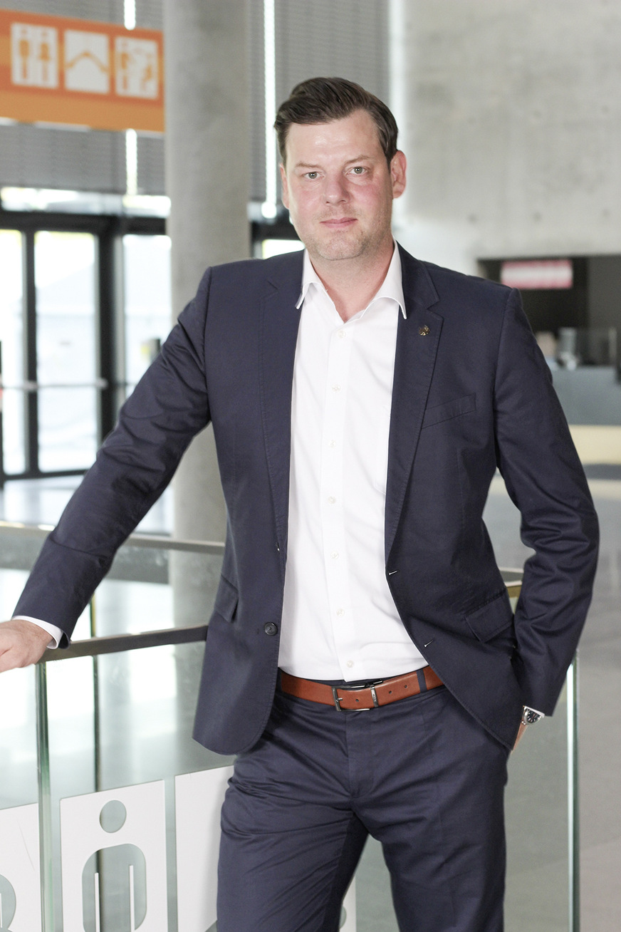 Head of department Sebastian Schmid is impressed by the great response from the industry.