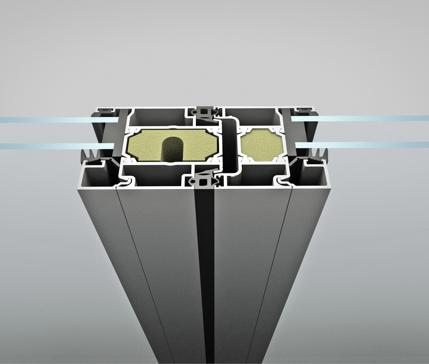 Das SL 60-HSW ist durch ein wärmegedämmtes Profilsystem und Wärmeschutzglas energieeffizient.