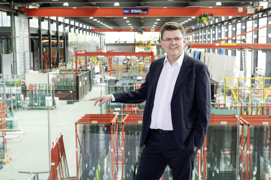Bernhard Feigl, Geschäftsführer von Glas Marte