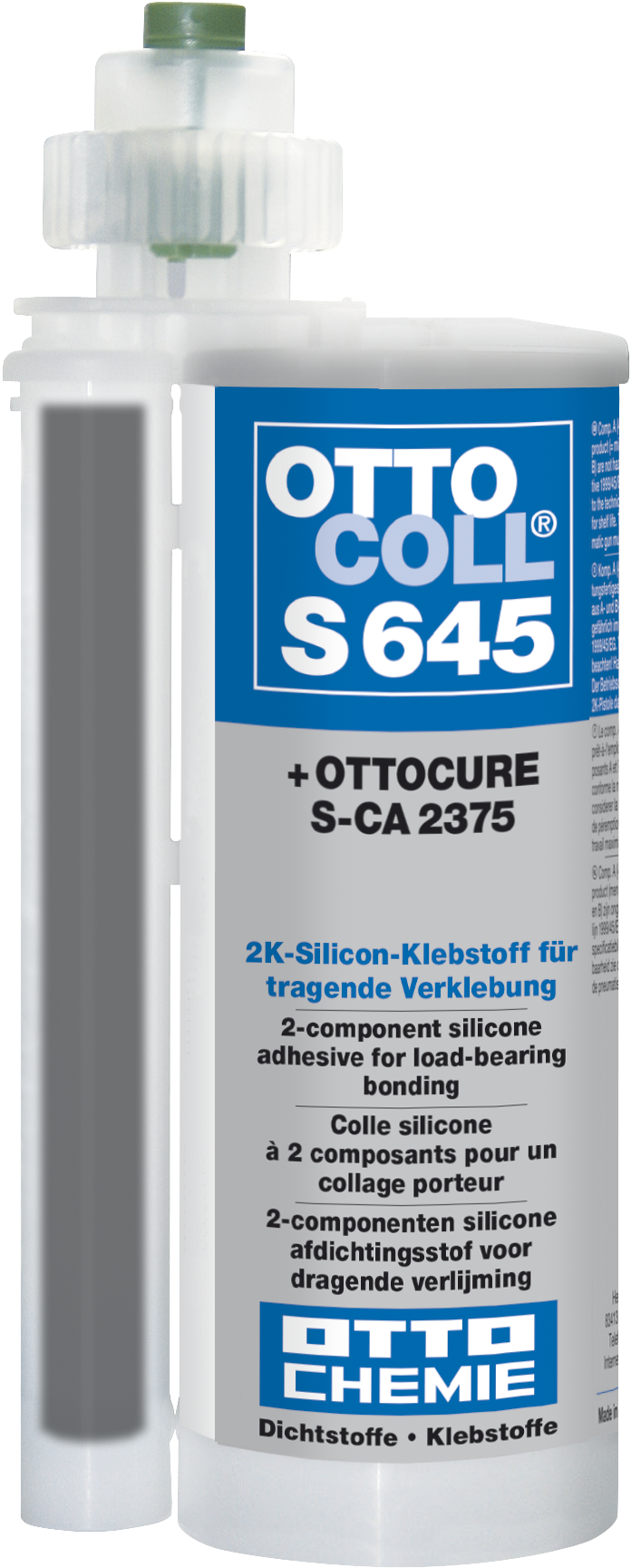 Ottocoll S-CA 2375 erlaubt eine einfache Verarbeitung mi﻿ttels der praktischen Side-by-side-Kartusche.