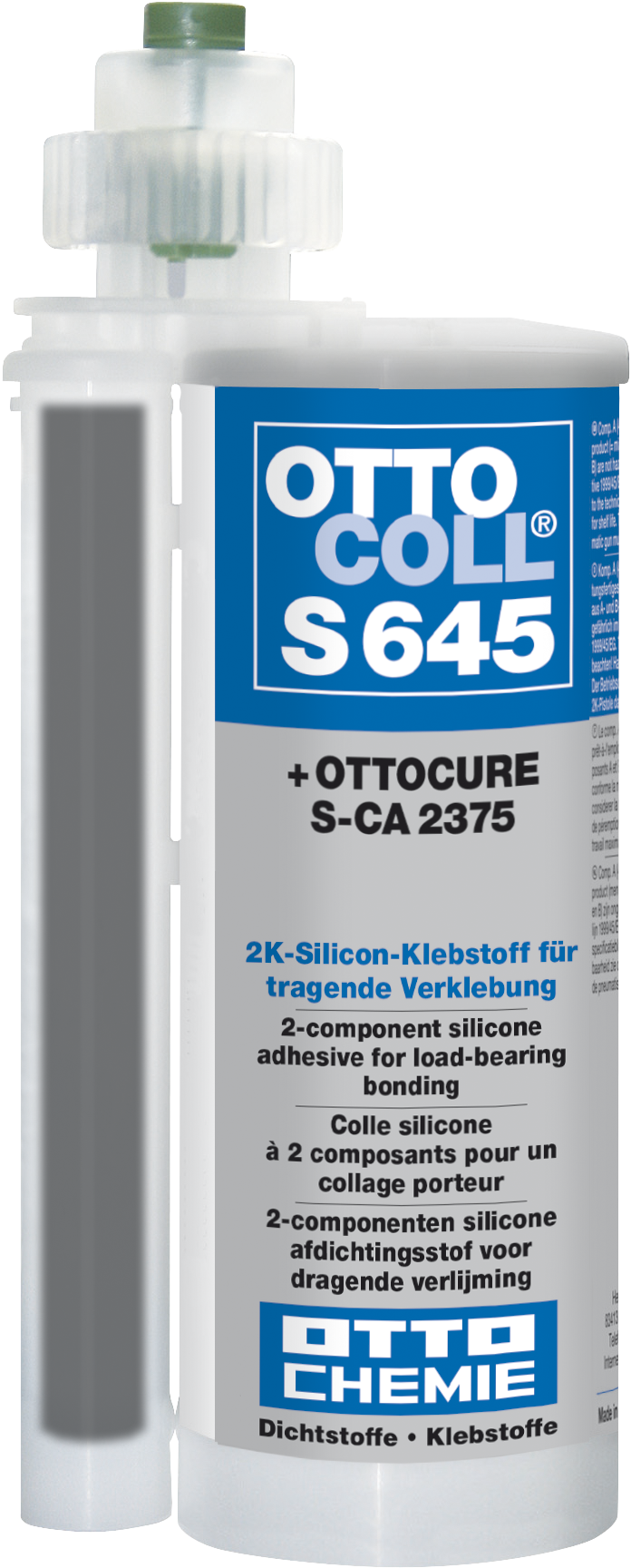 Ottocoll S-CA 2375 erlaubt eine einfache Verarbeitung mittels der praktischen Side-by-side-Kartusche.