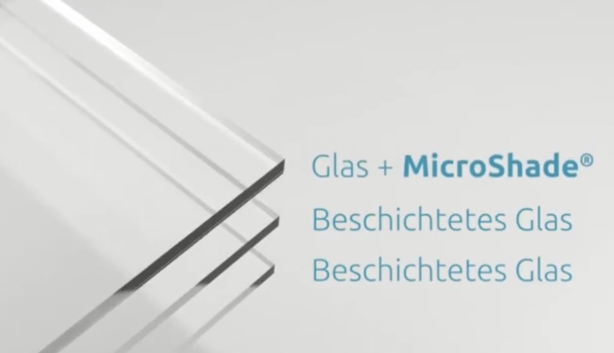 Gläser mit dem MicroShade Film lassen sich auch zu 3-fach-Isolierglas verarbeiten.
