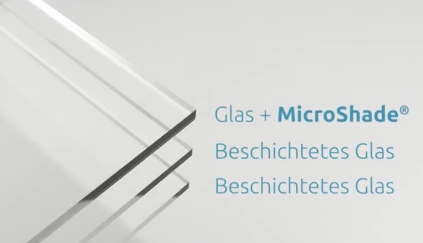 Gläser mit dem MicroShade Film lassen sich auch zu 3-fach-Isolierglas verarbeiten.