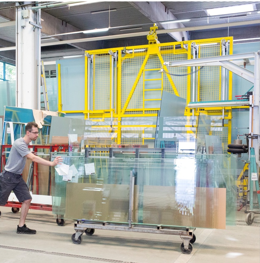 Bei BarteltGlasBerlin verlassen die gefertigten Gläser das Haus ohne Plastikverpackung als Beitrag zum Umweltschutz.