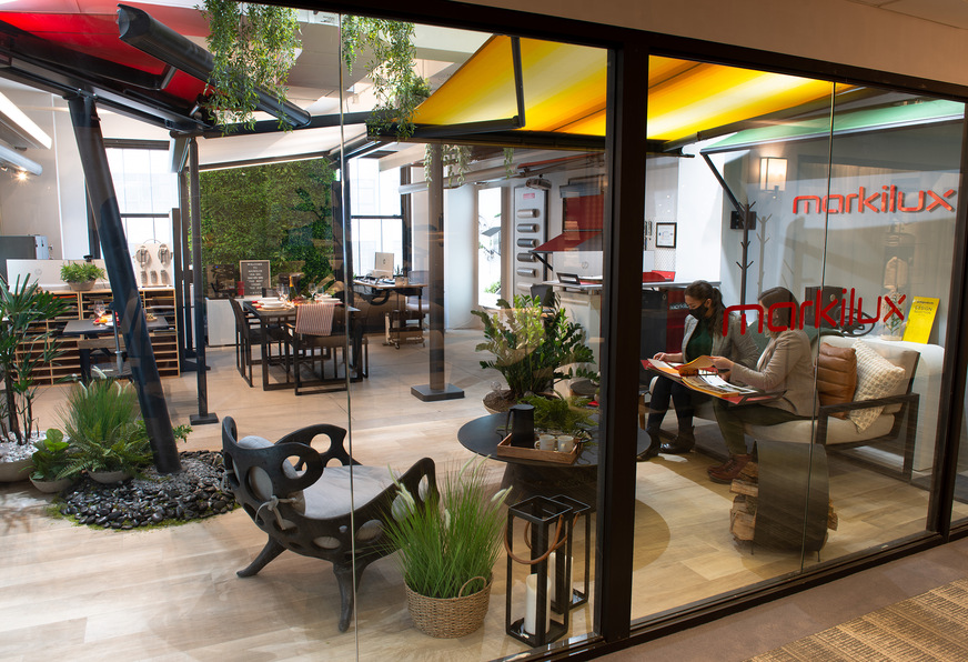 markilux ist im Herbst 2019 mit seiner amerikanischen Niederlassung in das „New York Design Center“ mitten in Manhattan gezogen. Das Unternehmen erhofft sich, von hier aus seine Marke bei Fach- und Endkunden bekannt zu machen, sobald sich die Lage der Pandemie etwas entspannt hat.
