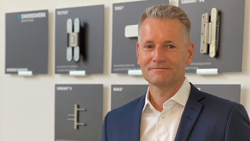 Rolf Thöne wird als Geschäftsführer bei Simonswerk den Vertrieb, das Marketing und Forschung & Entwicklung leiten.
