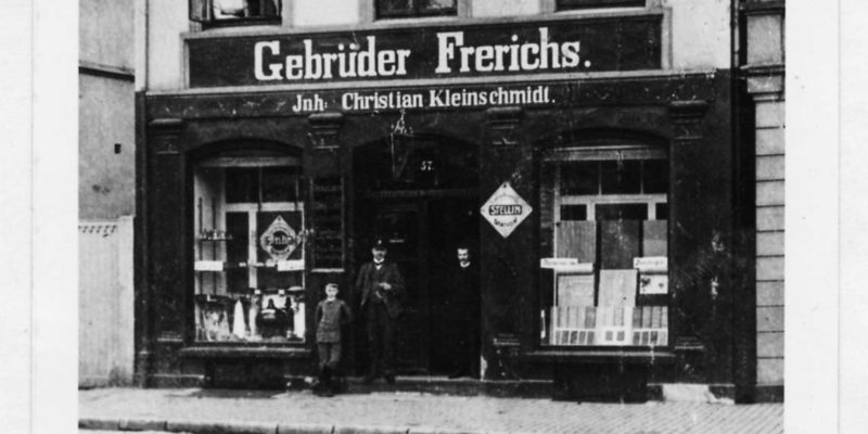 Das Unternehmen Gebrüder Frerichs in frühen Jahren.