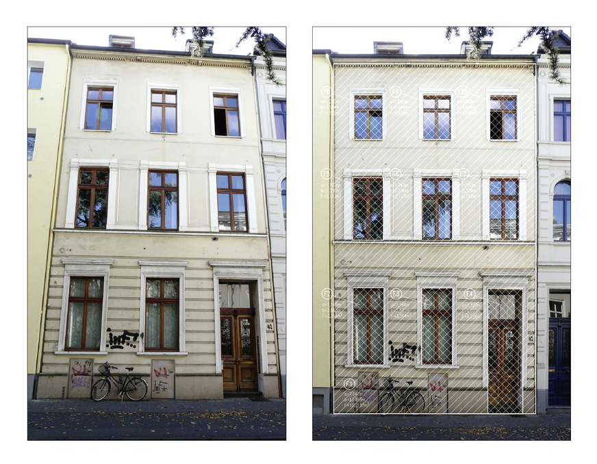Mit modernen digitalen Aufmaß-Tools können Fotos von Fassaden optimal für die Angebotsphase genutzt werden. Eine fotogrammetrische Korrektur sorgt für die Kompensation der perspektivischen Verzerrung.