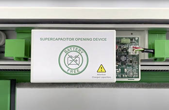 Die „batteriefreie“ Lösung schafft im Torbereich den perfekten Nachhaltigkeitsgedanken.