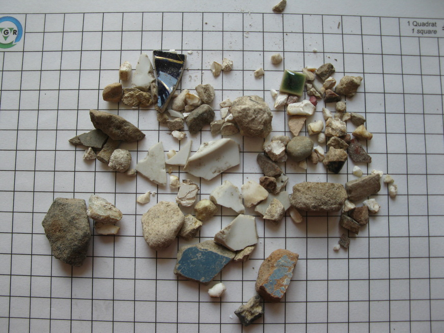 Aussortierte Keramik, Steine, Porzellan (KSP)