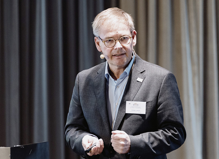 Frank Lange vertrat in Wien den deutschen Verband Fenster + Fassade, VFF.