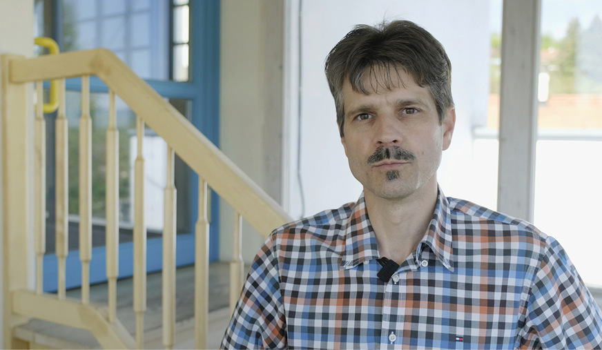 … und Martin Weidinger, Geschäftsführer/-in des Actual-Werkes in Hirnsdorf.