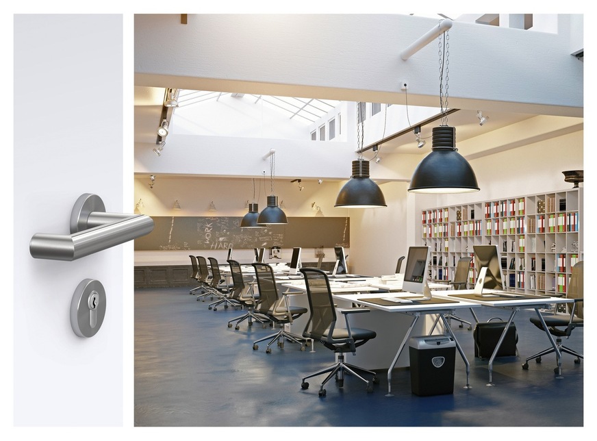 Die&nbsp; Superior Beschläge sind als Vollblatt Türgarnituren erhältlich