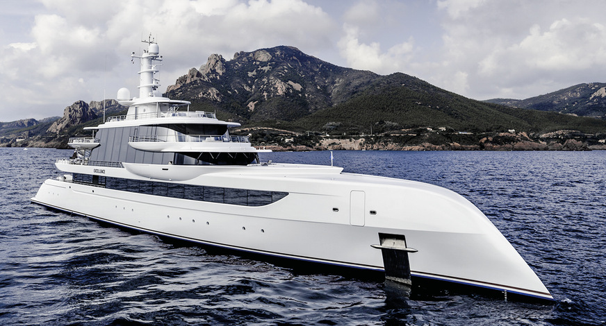 Die Gestaltung der Excellence von Winch Design ­verleiht der Yacht eine einzigartige Signatur.