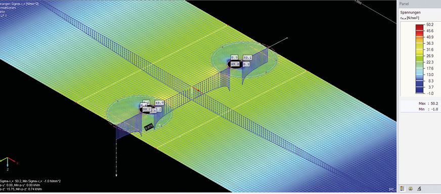 Numerische Simulation der Bruchspannungen aus dem Vierpunktbiegeversuch