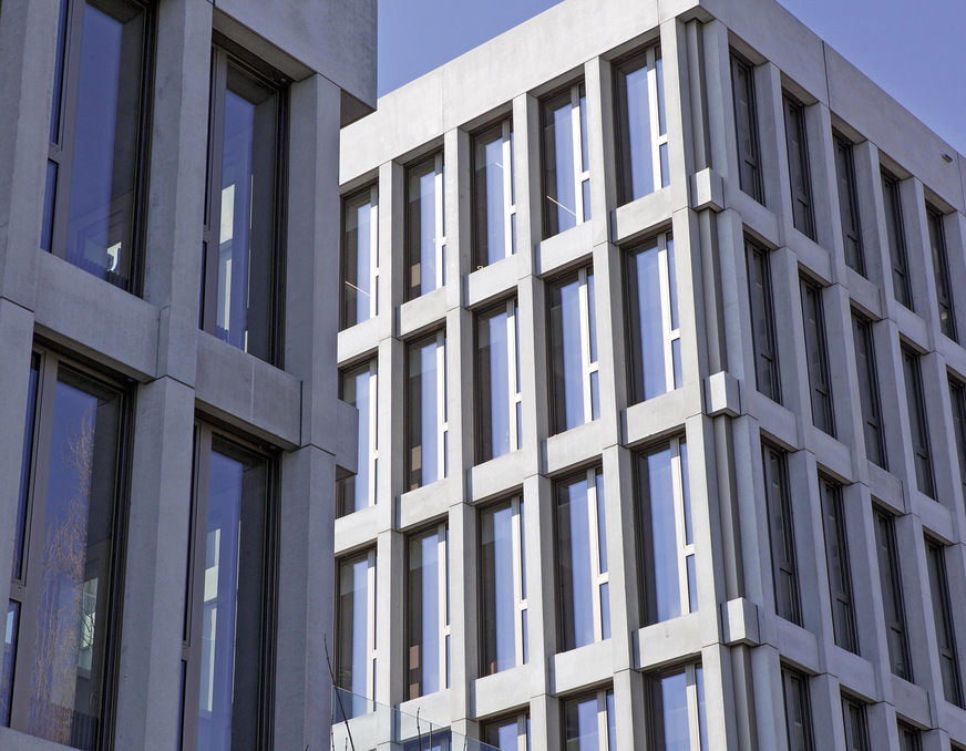 Insgesamt wurden im Geschäftshaus Westoffice in St. Gallen 370 Fensterelemente verbaut.