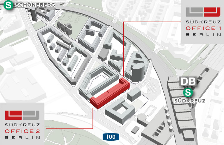 Derzeit attraktivstes Entwicklungsgebiet im Herzen Berlins ist die „Schöneberger Linse”, dort finden sich auch die neuen Südkreuz Offices.