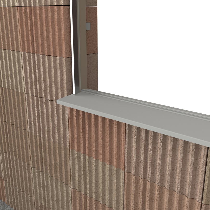 Die Analogie im Fensterbau: Zunächst erfolgt der präzise Einbau der Vorab-Zargen.