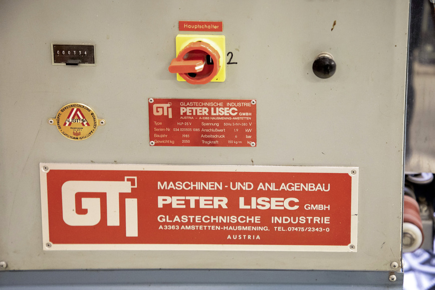 Die Isolierglaslinie wurde 1986 installiert.