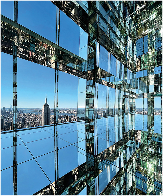 Atemberaubender Ausblick aus den ­neuen 427 m hohen One-Vanderbilt ­Gebäude.