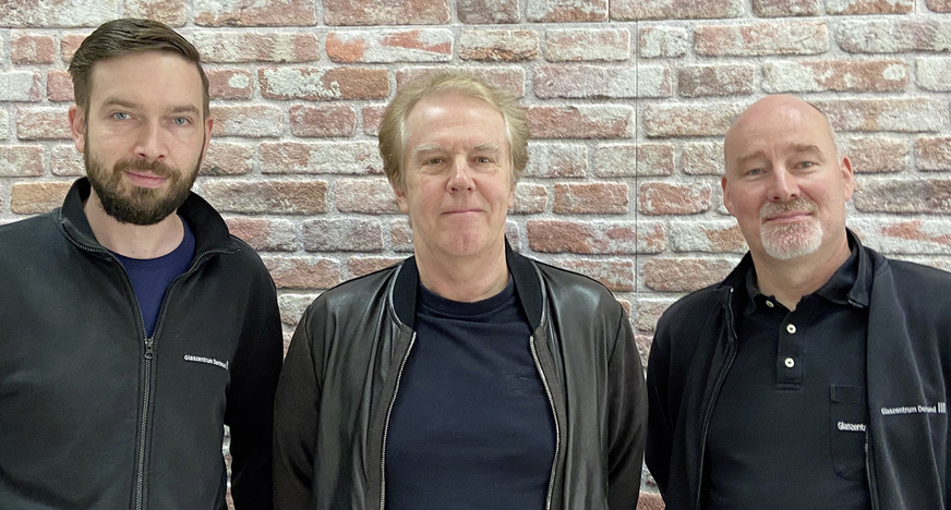Starkes Team (v.l.): Produktionsleiter Markus Mork, Inhaber Udo Folle und Betriebsleiter Markus Born.