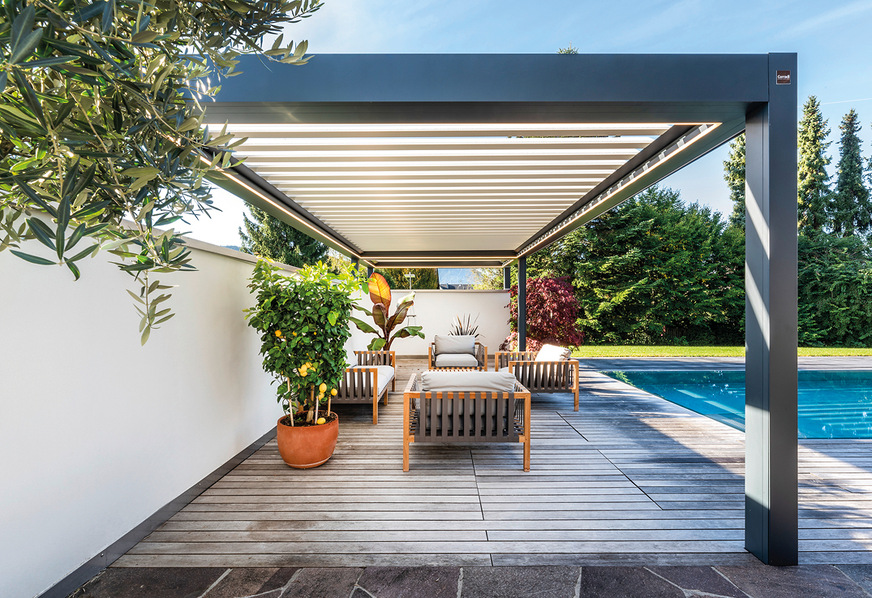 Imago wurde für seine Optik und Variabilität in der Ausführung beim R+T Innovations­preis 2021 in der Kategorie Outdoor mit Gold ausgezeichnet.