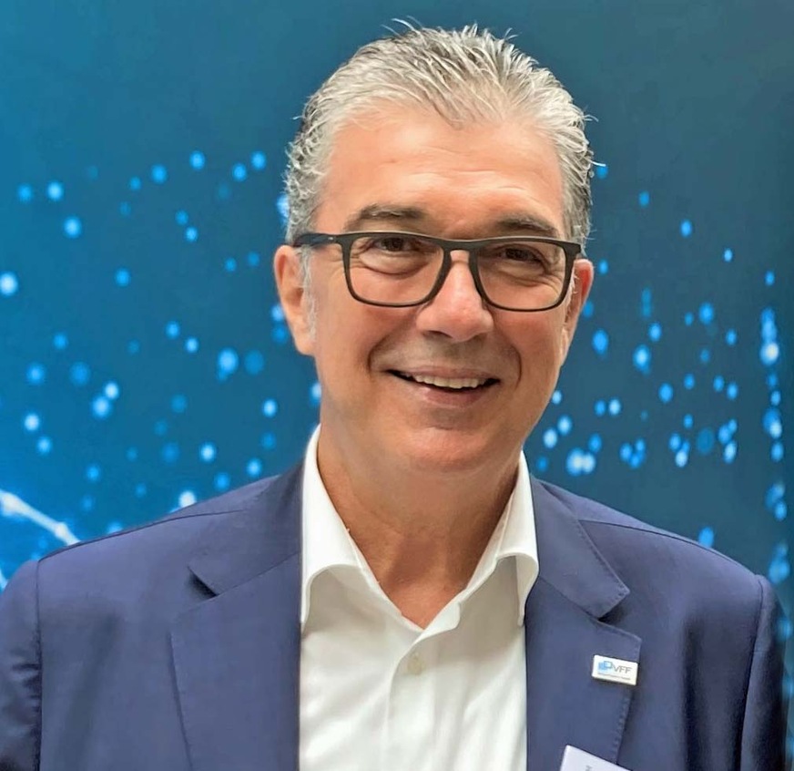 VFF-Präsident Helmut Meeth 2021 auf dem Jahreskongress