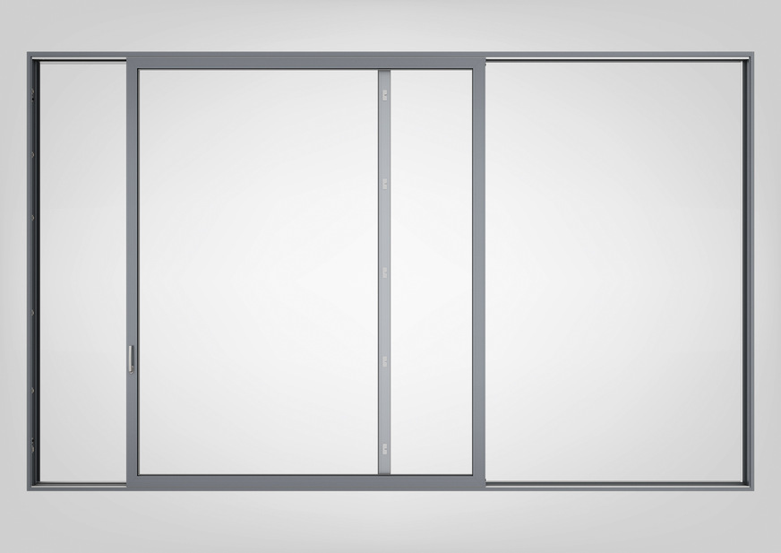 Roto Patio Inowa ist in allen Rahmenmaterialien für maximal 3.000 mm breite x 3.600 mm hohe Flügel bis zu 400 kg Flügelgewicht geeignet.