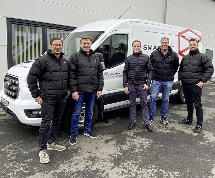 Das Team von Smartlift in Deutschland